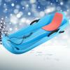 Frost-Resistant and Wear-Resistant Sledges, Two-Person Padded Sledges, Sledges with Backrests, Two-Handle Children's Sledges