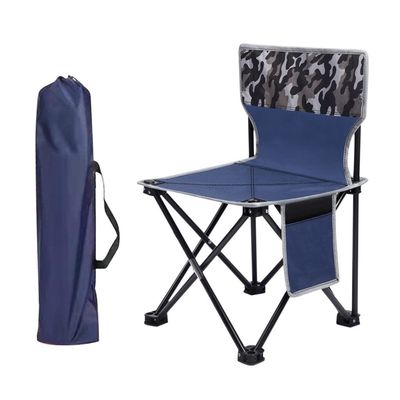 oocco Outdoor Portable Fishing Chair Fishing Leisure Folding Seat Folding Chair Outing Camping Picnic BBQ Garden Hiking Stool (Color : B, Size : As Shown)