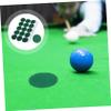 BESPORTBLE 1 Sheet Tablecloth Repair Stickers Pool Table Spot Table Cloth Spots Billiard Ball Dots Billiard Ball Stickers Snooker Marking Dot Snooker Marker Dots Billiards Dot Stickers view 4