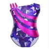 Yruioon Girls Sleeveless Gymnastics Ballet Dance Leotard Sparkly One-piece Athletic Bodysuit Unitard Activewear Navy 14 Years view 1