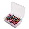 BRIGHTFUFU Fishing Lure Eyes 8mm 100Pcs Silicone Lifelike for Crafts Jigs view 1