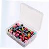 BRIGHTFUFU Fishing Lure Eyes 8mm 100Pcs Silicone Lifelike for Crafts Jigs view 2