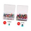 BRIGHTFUFU Fishing Lure Eyes 8mm 100Pcs Silicone Lifelike for Crafts Jigs view 4