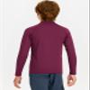 DEVOROPA Youth Boys Compression Thermal Shirts Long Sleeve Undershirt Fleece Baselayer Mock Top Maroon XL view 2