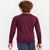 DEVOROPA Youth Boys Compression Thermal Shirt Long Sleeve Kids Fleece Baselayer Soccer Baseball Undershirt Maroon L view 3