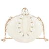 Zeph Hosea Women Seashell Evening Bag Purse Mini Clutch Handbag Shoulder Bag (07917Beige) view 1