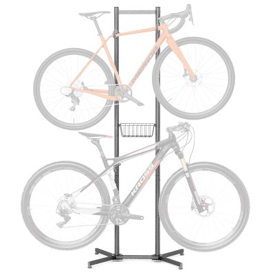 CXWXC 2-/4-Bike Storage Rack with Basket - Bike Rack Garage