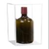Better Display Cases 1.5 Liter Wine Bottle Display Case with White Back Wall Mount (Vertical or Horizontal) - 6" x 6" x 15" (A078/D03) view 1