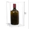 Better Display Cases 1.5 Liter Wine Bottle Display Case with White Back Wall Mount (Vertical or Horizontal) - 6" x 6" x 15" (A078/D03) view 2