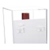 Better Display Cases 1.5 Liter Wine Bottle Display Case with White Back Wall Mount (Vertical or Horizontal) - 6" x 6" x 15" (A078/D03) view 3