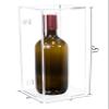 Better Display Cases 1.5 Liter Wine Bottle Display Case with Clear Back Wall Mount (Vertical or Horizontal) - 6" x 6" x 15" (A078/D03) view 2