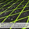 KXKZREN EVA Foam Boat Flooring Decking Sheet 6mm Thick Diamond Anti-Slip Marine Flooring Mat Self Adhesive Deck Pad for Bass Boat Yacht Motorboat RV Cooler Tops, 74.8"x13.8" view 3