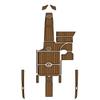 Boat EVA Faux Teak Decking Floor Compatible with 2012 Moomba Mojo 2.5 Cockpit Mat Boat EVA Foam Teak Deck Floor Pad Self Adhesive view 1