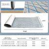KXKZREN EVA Foam Boat Flooring Decking Sheet 6mm Thick Diamond Anti-Slip Marine Flooring Mat Self Adhesive Deck Pad for Bass Boat Yacht Motorboat RV Cooler Tops, 74.8"x13.8" view 2