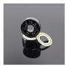 WEIWEIBEIER Skateboard 608-TIB Bearings 8x22x7mm ABEC 608 V RS Surface Black Titanium Plating POM Cage Ball Bearing (2 PCS) view 1