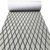 KXKZREN EVA Foam Boat Flooring Decking Sheet 6mm Thick Diamond Anti-Slip Marine Flooring Mat Self Adhesive Deck Pad for Bass Boat Yacht Motorboat RV Cooler Tops, 74.8"x13.8" view 1
