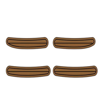 Boat EVA Faux Teak Decking Floor Compatible with Baja 272 Swim Platform Step Pad Boat EVA Foam Faux Teak Deck Floor Mat Flooring