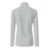 Womens Mock Turtleneck Tops Long Sleeve Fleece Lined Undershirt Lightweight Winter Fall Thermal Base Layer T Shirt Gray view 3