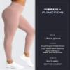 Aoxjox High Waisted Workout Leggings for Women Trinity Yoga Pants 26.5" (Woodrose, XX-Large) view 2