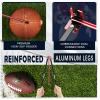 JvVuell Football Kicking Holder Tee, Metals - Field Goal Kickoff Training Practice Stand Equipment Compatible with All Football Size, Kick Goal Posts Gear Accessories for Adult & Youth view 3