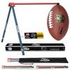 JvVuell Football Kicking Holder Tee, Metals - Field Goal Kickoff Training Practice Stand Equipment Compatible with All Football Size, Kick Goal Posts Gear Accessories for Adult & Youth view 1