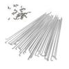 BaveL 36 Pcs 14G Bicycle Stainless Steel Spokes (70 mm-200 mm) with Copper Cap 36pcs,Mountain Bike Stainless Spokes,for MTB,Ebike,City Bikes-Replacement/Repair Spoke (72mm) view 1