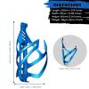 Corki Cycles Bike Water Bottle Holder Aluminum Alloy, Universal Bike Water Bottle Cage for Road, Mountain and Gravel Bikes - 2 Pack - Blue view 2