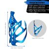 Corki Cycles Bike Water Bottle Holder Aluminum Alloy, Universal Bike Water Bottle Cage for Road, Mountain and Gravel Bikes - 1Pack - Blue view 2