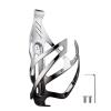 Corki Cycles Bike Water Bottle Holder Aluminum Alloy, Universal Bike Water Bottle Cage for Road, Mountain and Gravel Bikes - 1 Pack - Black Silver view 1