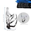 Corki Cycles Bike Water Bottle Holder Aluminum Alloy, Universal Bike Water Bottle Cage for Road, Mountain and Gravel Bikes - 1 Pack - Black Silver view 2