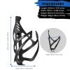 Corki Cycles Bike Water Bottle Holder Aluminum Alloy, Universal Bike Water Bottle Cage for Road, Mountain and Gravel Bikes - 2 Pack - Black view 2