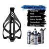 Corki Cycles Bike Water Bottle Holder Aluminum Alloy, Universal Bike Water Bottle Cage for Road, Mountain and Gravel Bikes - 2 Pack - Black view 3
