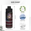 Qauirfe Us Military Intelligence Corps Afghanistan Combat Veteran Stainless Steel Insulated Water Bottle: 18oz, Leak-Proof, Hot & Cold, Eco-Friendly view 3