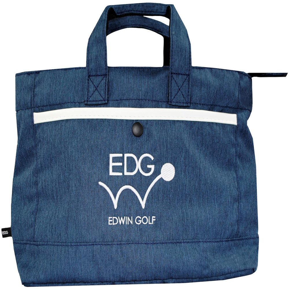 Edwin Golf EDBB-3482 Round Tote Bag, Navy