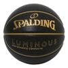 Spalding Luminous Composite Black x Gold No. 7 Ball 77-847J Basketball Basketball view 1