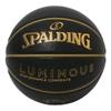 Spalding Luminous Composite Black x Gold No. 7 Ball 77-847J Basketball Basketball view 2