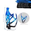 Corki Cycles Bike Water Bottle Holder Aluminum Alloy, Universal Bike Water Bottle Cage for Road, Mountain and Gravel Bikes -2 Pack - Black&Blue view 2