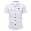 Mens Short Sleeve Tactical Shirts Relaxed Fit Golf Polo Shirts Casual Summer Outdoor Military Tactical Hiking T Shirt Button Down Work Shirt Tops view 1