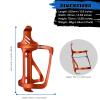 Corki Cycles Right Side Load Water Bottle Cage, Side Entry Bike Water Bottle Holder for Road & Mountain Bikes -1 Pack-Orange-Aluminum Alloy view 2