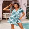 Avidlove Swimsuit Cover Ups for Women Beach Chiffon Swimwear Coverup Sheer Sexy V-Neck Beachwear view 2