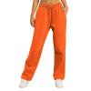 Women Wide Leg Sweatpants Baggy Straight Leg Sweatpants with Pockets Plus Size Fleece Lined Flare Sweatpants Winter Casual Loose Joggers Drawstring Elastic Waist Athletic Pants Comfy Lounge Pants view 3