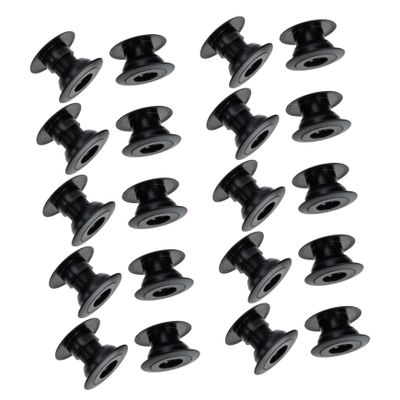 NOLITOY 10 Pairs Plastic Foosball Machine Bearings 5/8 Rod Bearings for Football Tables Easy Install Child Size Sport Equipment