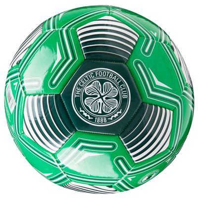 Celtic F.C. Soccer Ball for Adults Teenagers Kids Training Soccer Size 3, 4 or 5 - Celtic Merchandise (Green Logo, Size 3)