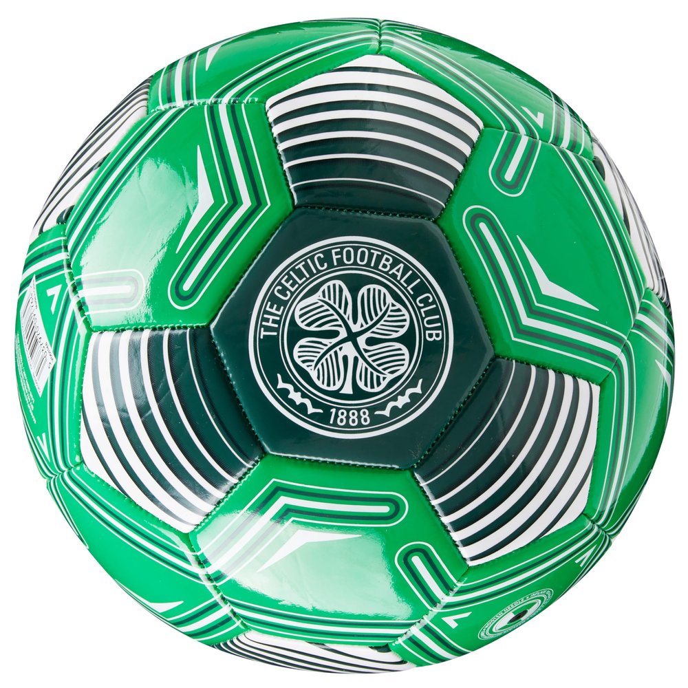 Celtic F.C. Soccer Ball for Adults Teenagers Kids Training Soccer Size 3, 4 or 5 - Celtic Merchandise (Green Logo, Size 3)