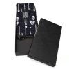 Skull Dark Skeleton Anatomy Women's Wristlet Wallet Long Slim Purse Card Holder Clutch Handbag view 3