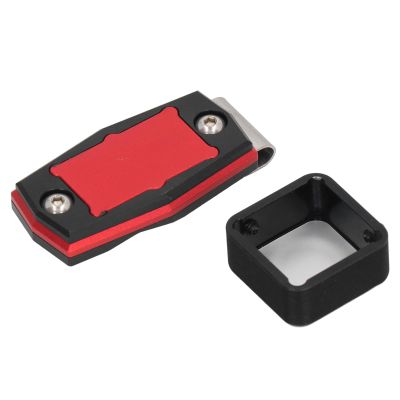 Xcello Billiard Chalk Holder, with Fixed Clip, Portable,Snooker Chalk Tip Storage Box, for Billiard, Snooker, and Table (0.59in*1.18in-C)