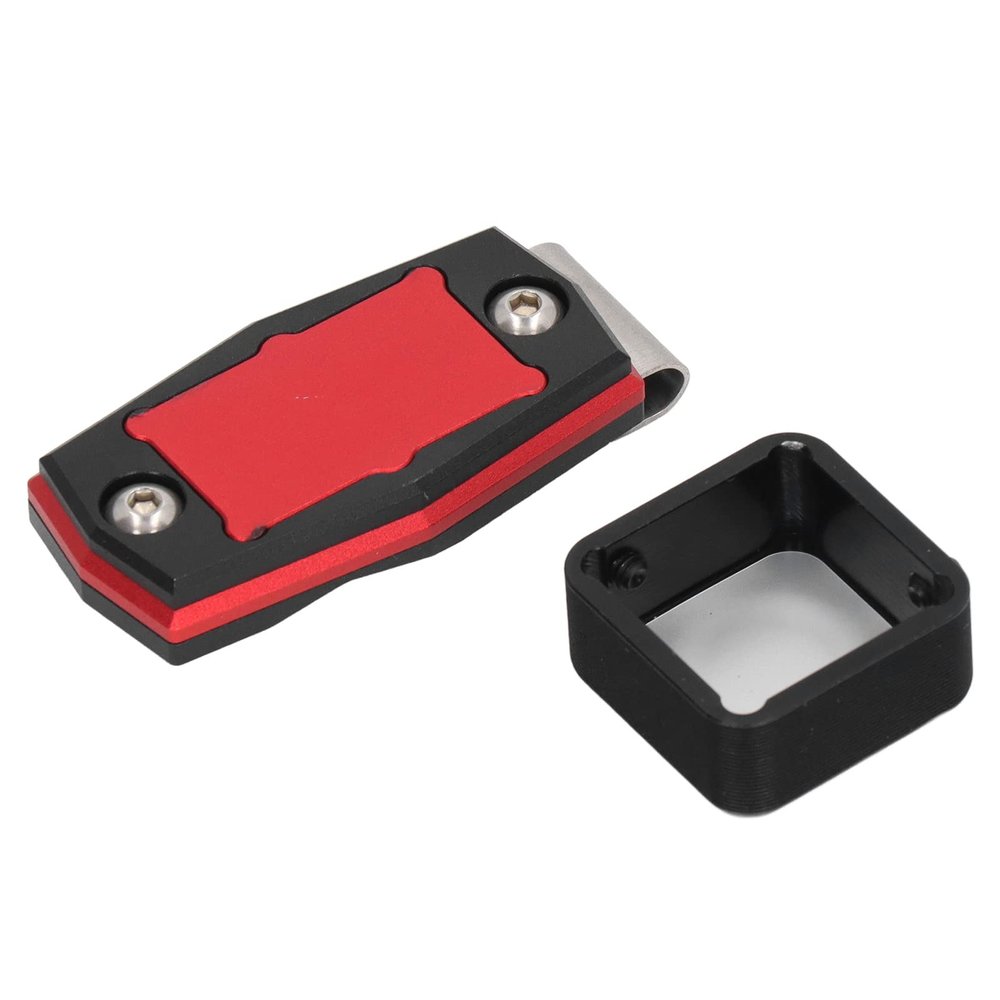 Xcello Billiard Chalk Holder, with Fixed Clip, Portable,Snooker Chalk Tip Storage Box, for Billiard, Snooker, and Table (0.59in*1.18in-C)