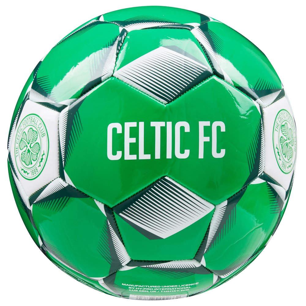 Celtic F.C. Soccer Ball for Adults Teenagers Kids Training Soccer Size 3, 4 or 5 - Celtic Merchandise (Green, Size 3)