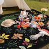 awufncksn Mushroom Picnic Blankets Waterproof Foldable, 60X80Thick Three Layer Picnic Mat Outdoor Blanket for Grass,Cute Beach Blanket Sandproof Picnic Accessories for Camping Party Park Hiking view 2