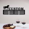 Hyobeswe Custom Horse Ribbon Medal Holder Personalized Horse Name Medal Hanger 12 Rungs for Medals & Ribbons Racehorse Horse Show Medal Display Equestrian Ribbon Award Holder view 4
